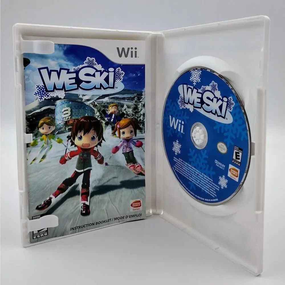 Wii 6 Game Lot LEGO Star Wars Clone Wars Epic Mickey Deadliest Catch We Ski